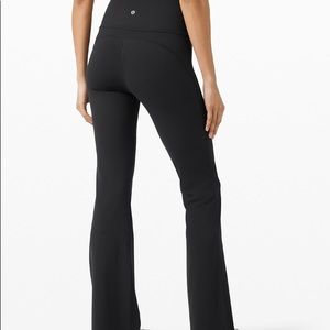 lululemon groove pant black size 6